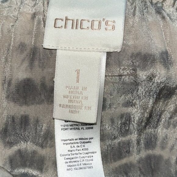 Chico's Tie-Dye Fringe Maxi Skirt - Picture 7 of 11